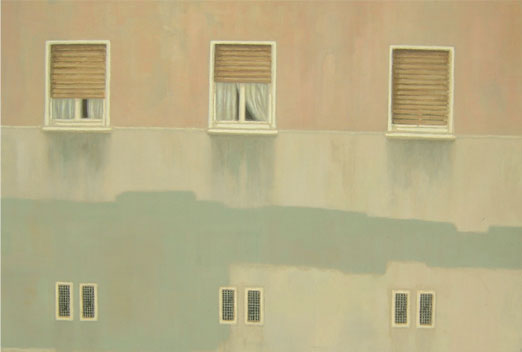 Barrio 4  – 50 x 61– Óleo sobre tabla – 2008