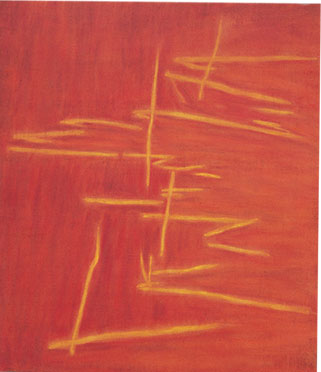 Sin Título, 1998 Óleo sobre lino 60X60 cm.