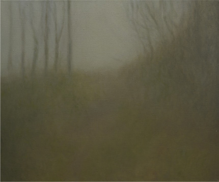 Bosque óleo sobre lienzo 46 x 55 cm. 2008-2009