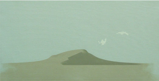 Cerro Gris.33x61cm.Acrílico-Tela.2009