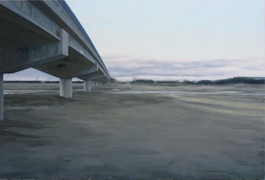 El puente. 2007. 130 x 195 cm.