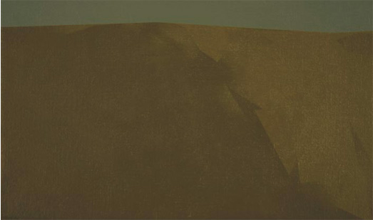 Sierra, 2004. Acrílico sobre tela, 24 x 41 cm