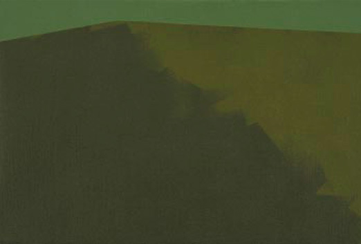 Umbrío, 2005. Acrílico sobre tela, 22 x 33 cm.