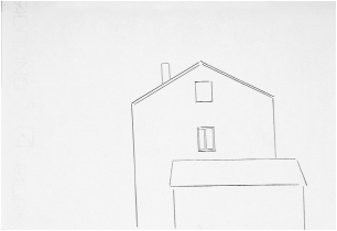 Sin título 2004 lápiz / papel 16,5 x 24,5 cm