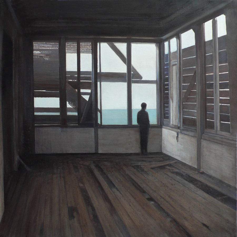 Interior en Arnao, 2014 - 73x73 cm 