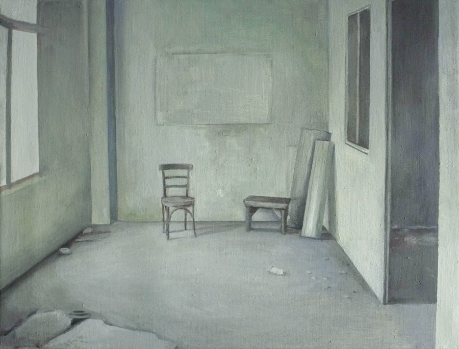 Interior de San Claudio II, 2014 - 38x50 cm 