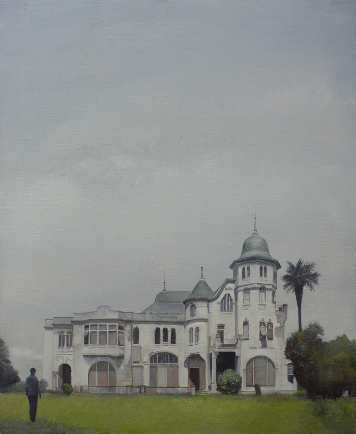 Villa Excelsior exterior, 2014 - 73x60 cm