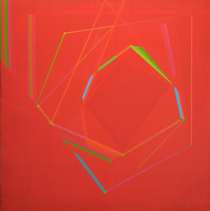 Casa para Nano III. 100x100cm. Óleo/lienzo. 2011-2014  