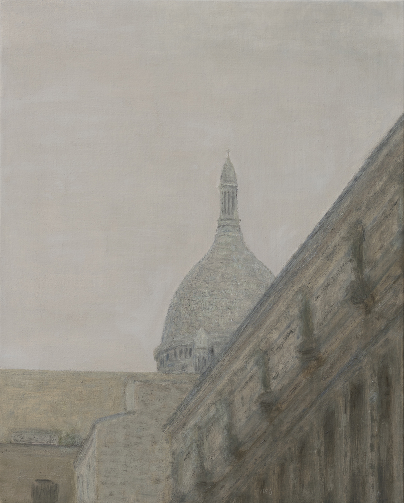 París - Rue à Montmartre O-L 46x38