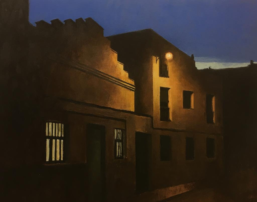 Calle de Abel, 2019 Óleo sobre lienzo 65 X 81 cm