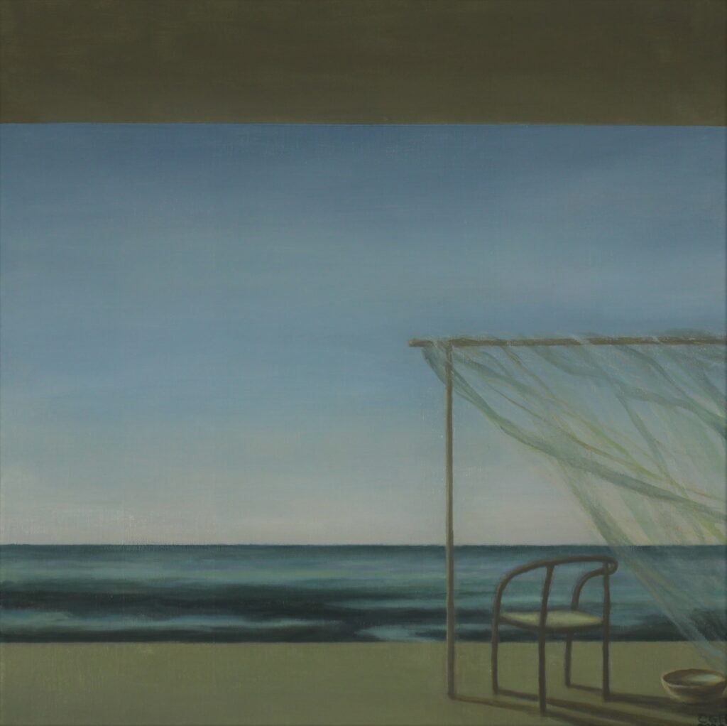 23 Salomé óleo / lienzo – 40 x 40 – 2020
