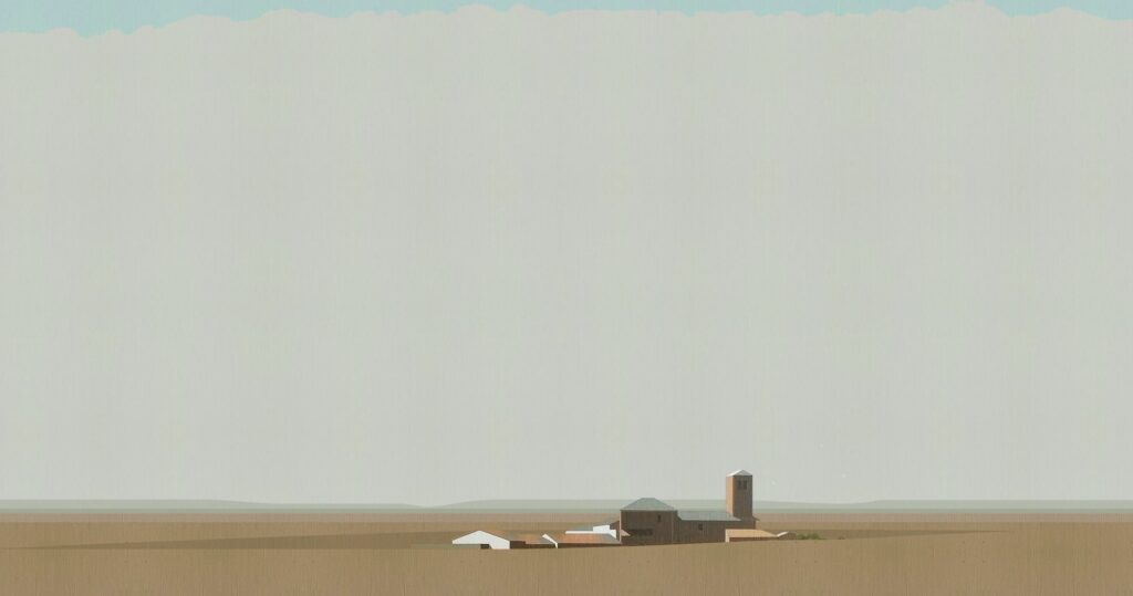 Cerros grises. 32x59 cm. Acrílico-tela. 2021