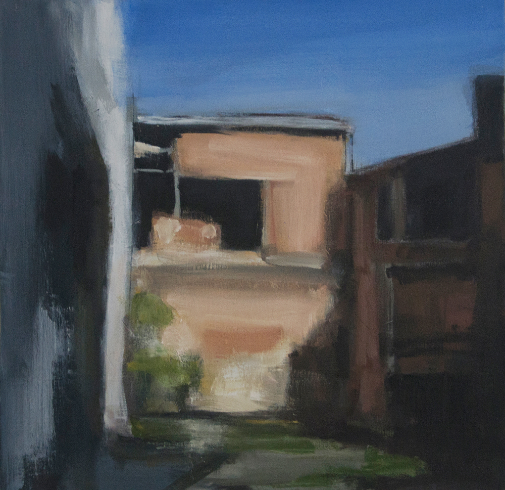 Ruina de las Eras - Óleo sobre lienzo. 40x40 cm.