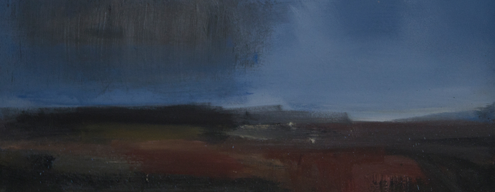 Fuentemizarra - Óleo sobre lienzo. 50x20 cm.
