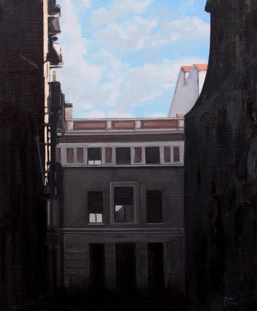 Academia. 2023. O/L. 46 x 38 cm.