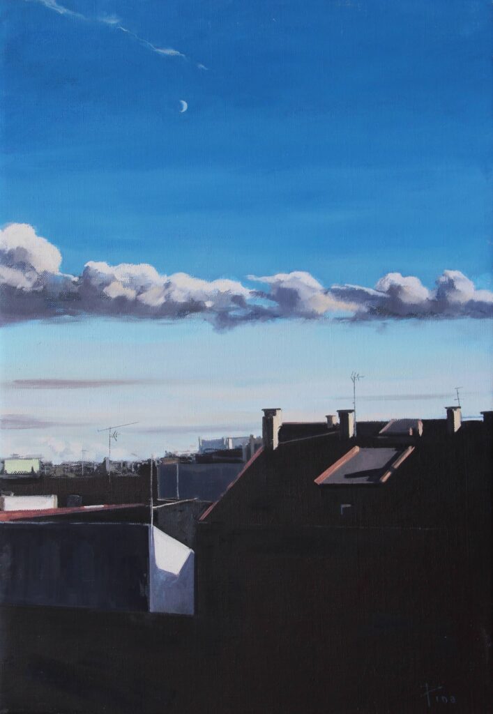 Azoteas. 2023. O/L. 55 x 38 cm.