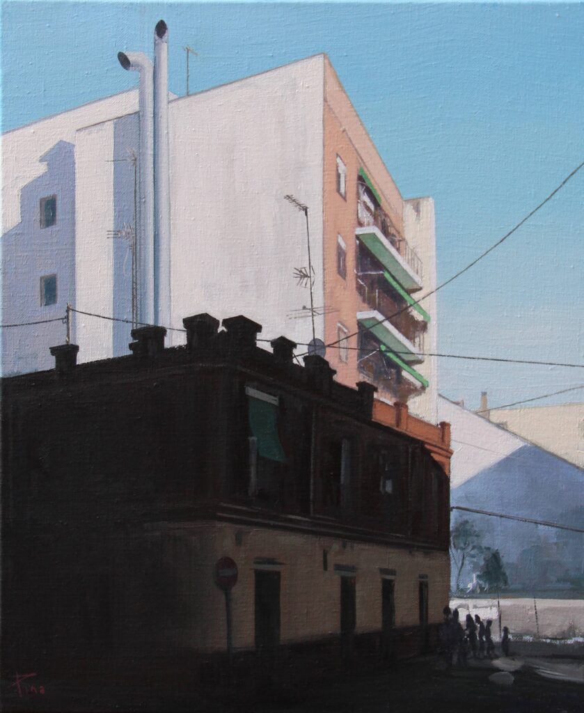 Barrio de Tetuán. 2024. O/L. 46 x 38 cm.