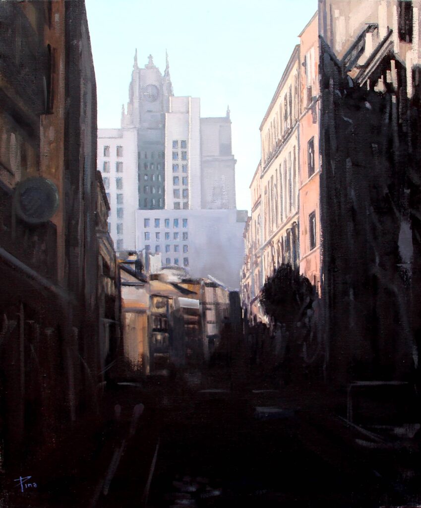 Calle de Valverde. 2024. O/L. 55 x 46 cm.