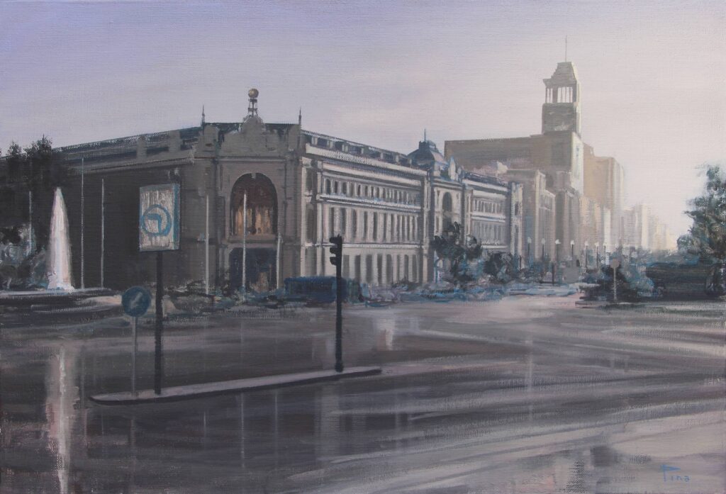 Cibeles. 2025. O/L. 38 x 55 cm.