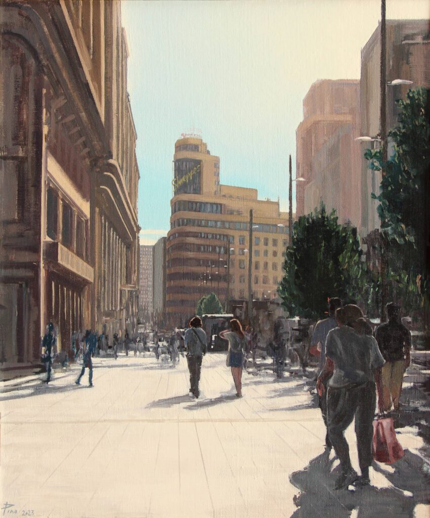 Edificio Capitol. 2024. O/L.  55 x 46 cm.