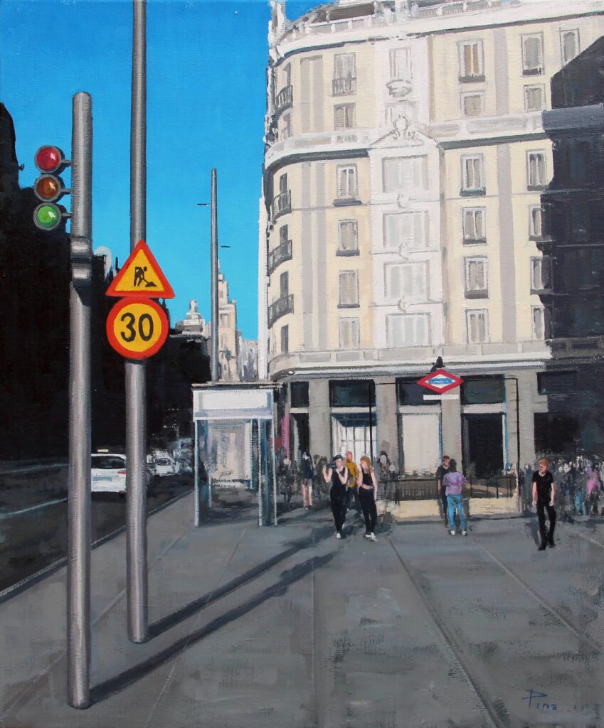 Red de San Luis. 2024. O/L. 55 x 46 cm.